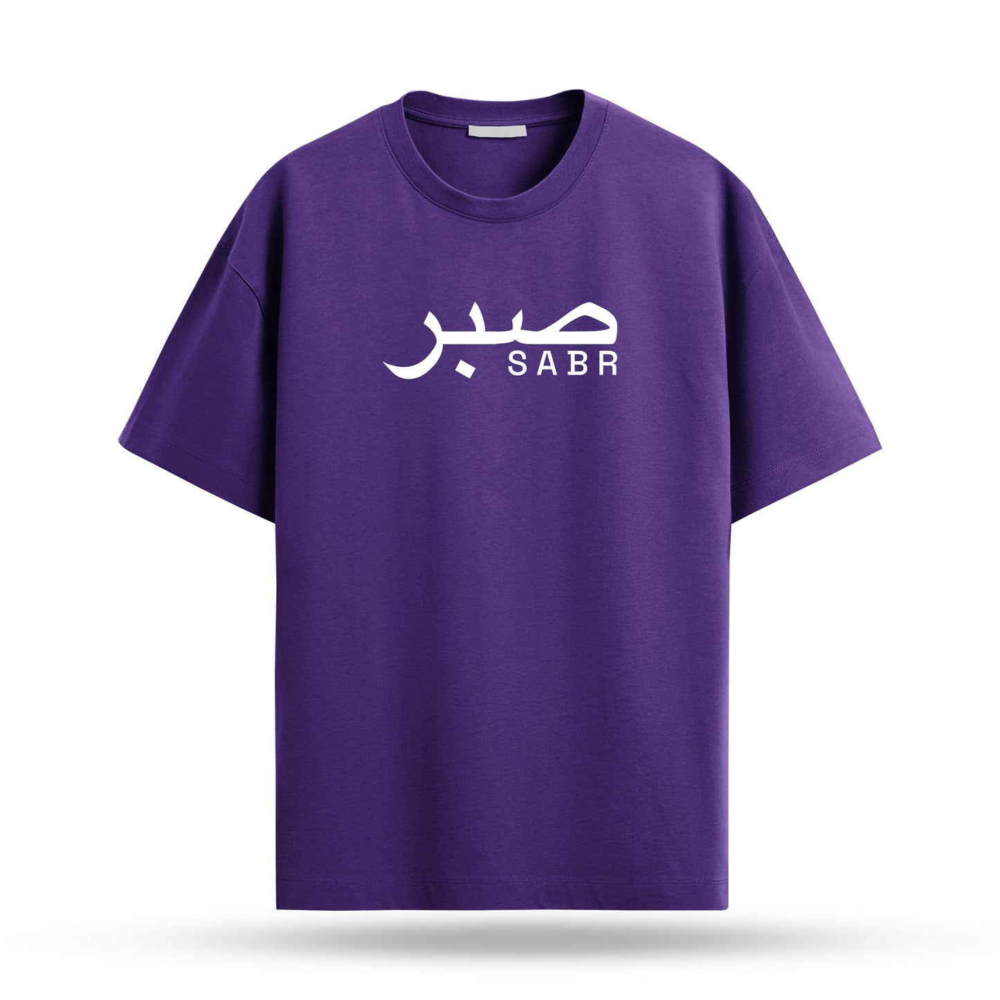 Sabr Regular 180Gsm T-Shirt (Black, Red, Navy Blue, Purple)