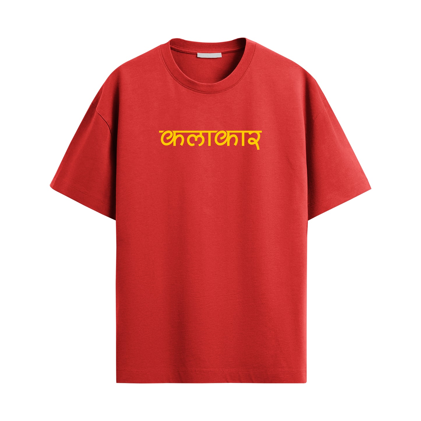 Kalakar Regular 180Gsm T-Shirt  (Black, Red, Navy Blue, Purple)