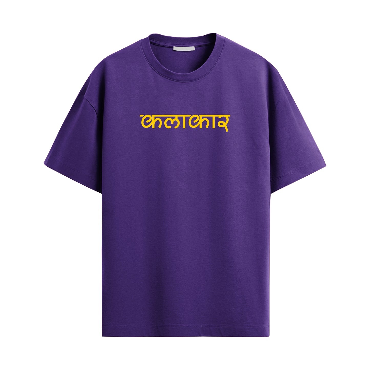 Kalakar Regular 180Gsm T-Shirt  (Black, Red, Navy Blue, Purple)